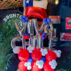 Bouquet fiestas patrias.